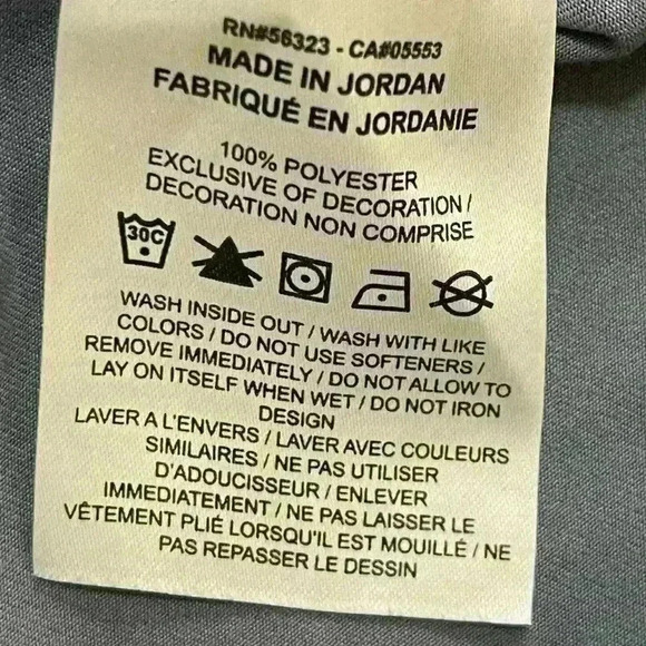 Nike Women's Plus Size Dri-Fit One Cropped Top Ashen Slate 1X - Picture 7 of 9